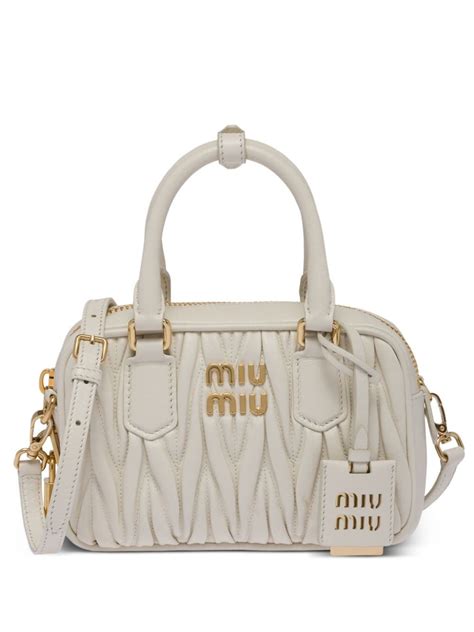 miu miu leather bag|miu mini handbags.